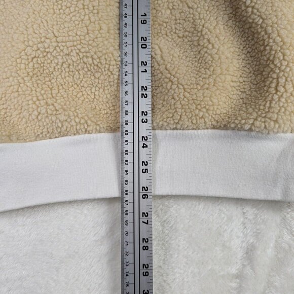 Trinity The Label Trinity Tennis Sherpa Half Zip Pullover Sweater Sz Small - Picture 10 of 10